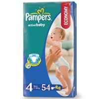 Pampers Аktiv baby 4x54 шт