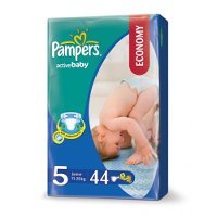 Pampers Аktiv baby 5x44 шт